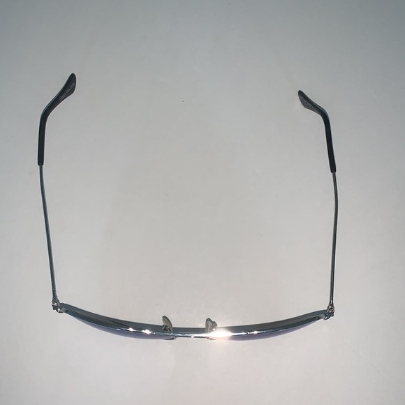 Blue aviator sunglasses loose comfortable, slightly crooked - Picture 2 of 4